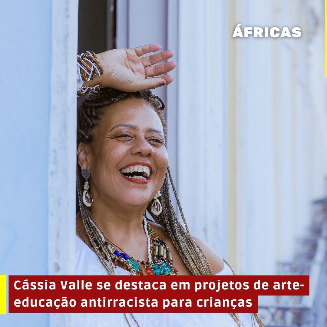 Cássia Valle se destaca em projetos de arte-educação antirracista para crianças