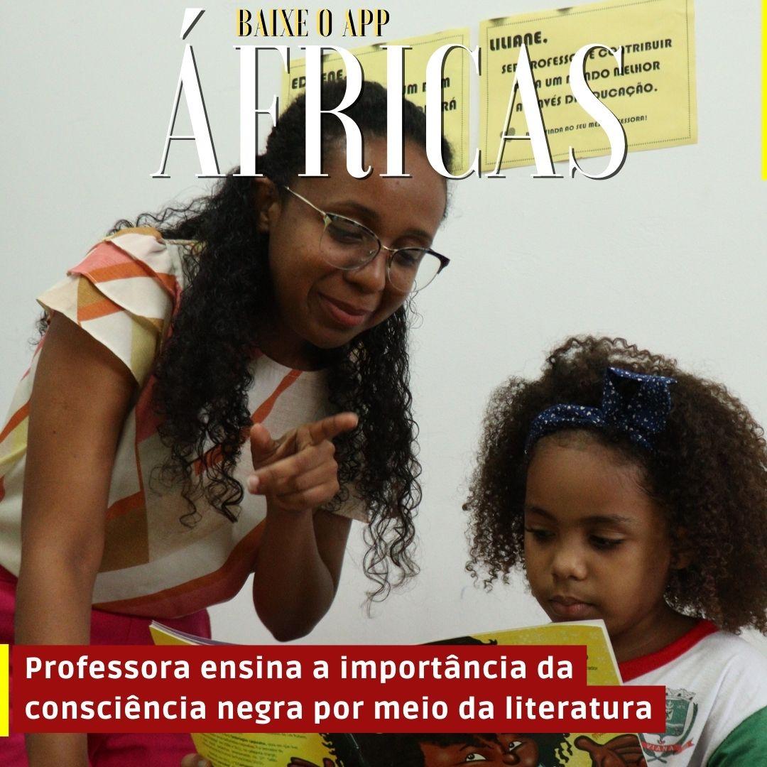 Professora ensina a importância da consciência negra por meio da literatura