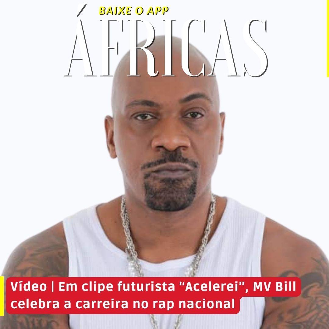 Vídeo | Em clipe futurista “Acelerei”, MV Bill celebra a carreira no rap nacional