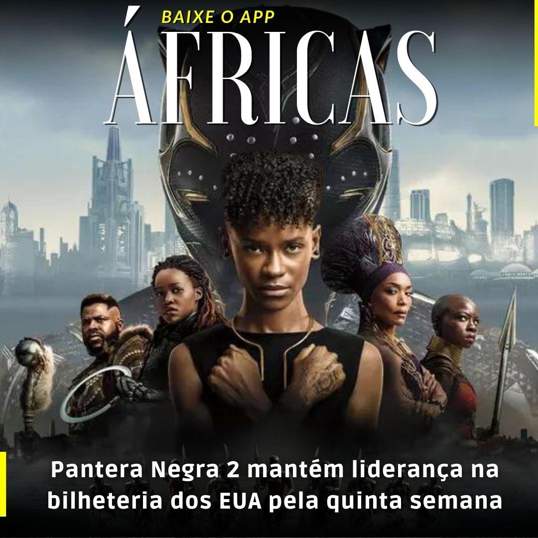 Pantera Negra 2 mantém liderança na bilheteria dos EUA pela quinta semana