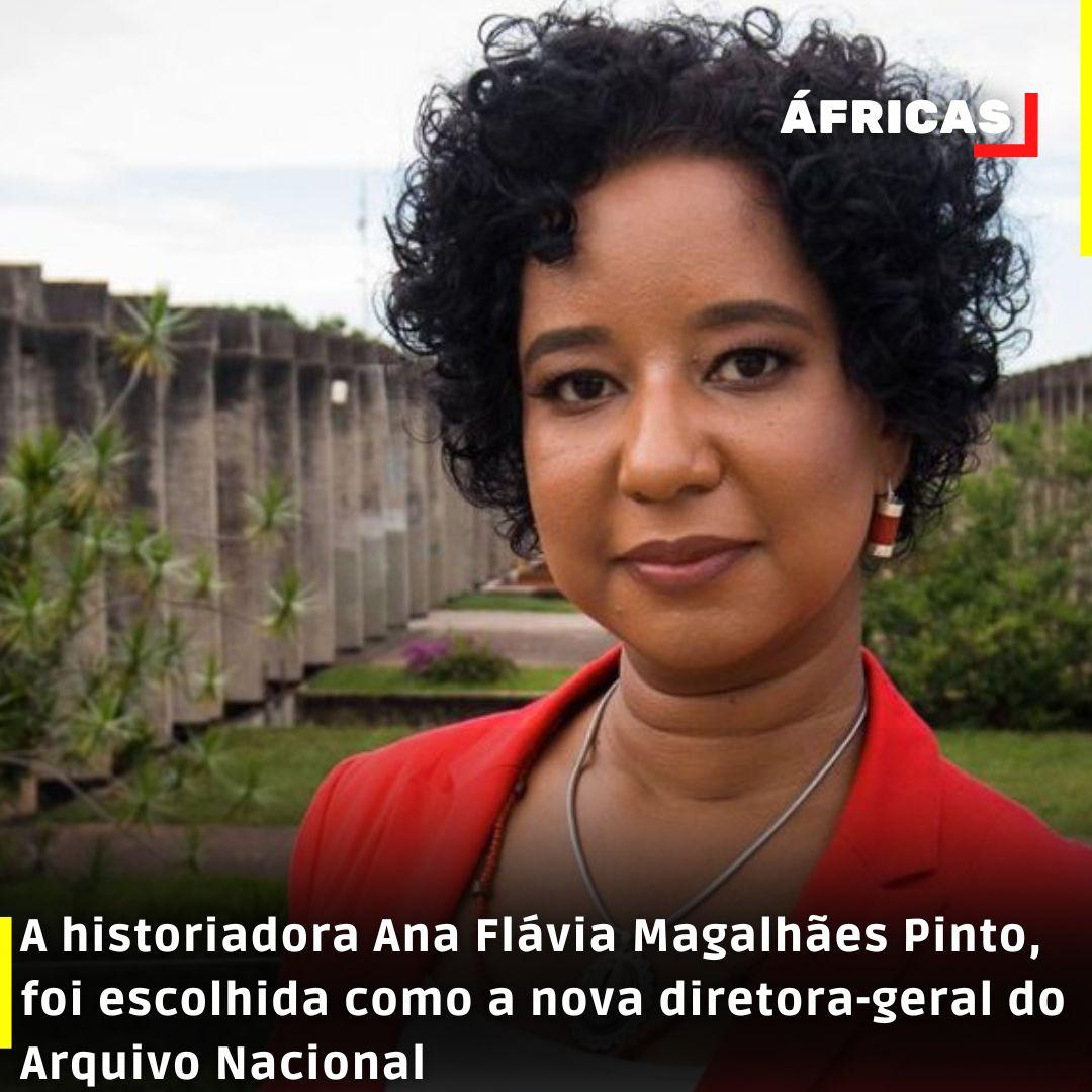 A historiadora Ana Flávia Magalhães Pinto, foi escolhida como a nova diretora-geral do Arquivo Nacional