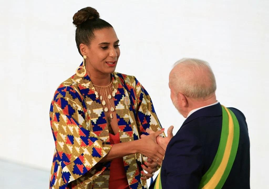 A jornalista e ativista Anielle Franco assumiu o cargo de ministra da Igualdade Racial