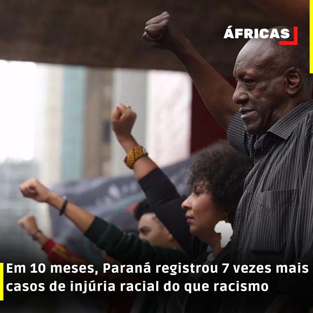 Em 10 meses, Paraná registrou 7 vezes mais casos de injúria racial do que racismo