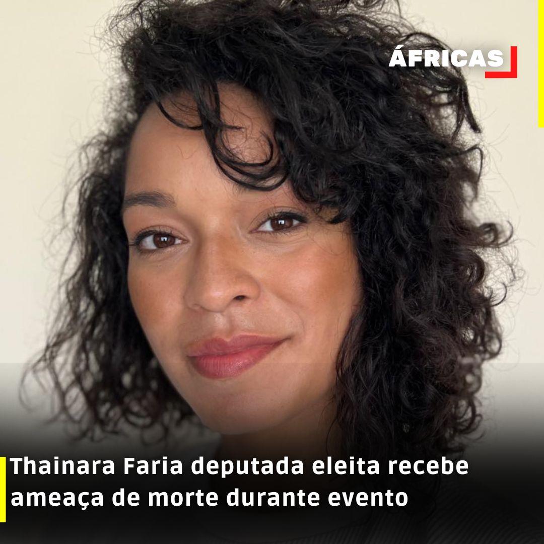 Thainara Faria deputada eleita recebe ameaça de morte durante evento