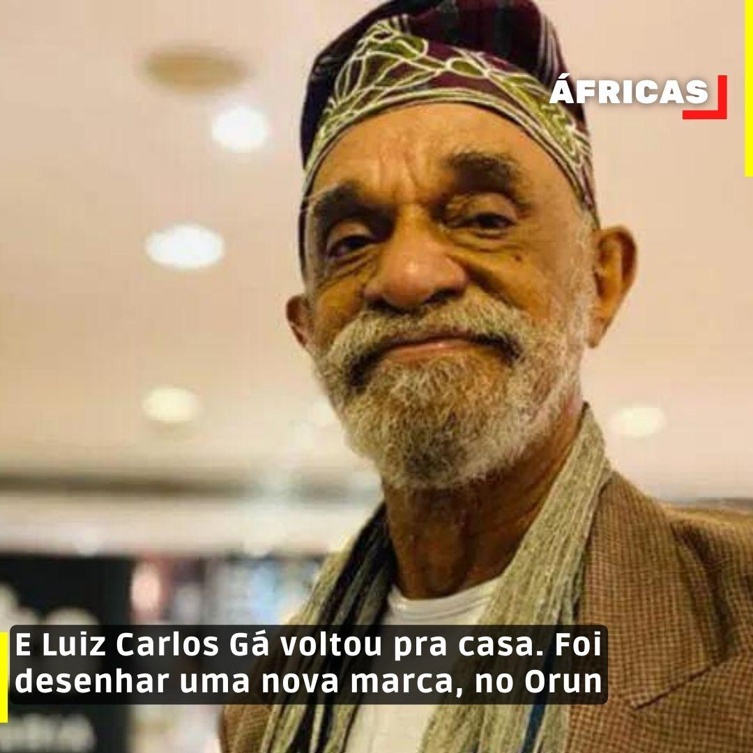 E Luiz Carlos Gá voltou pra casa. Foi desenhar uma nova marca, no Orun