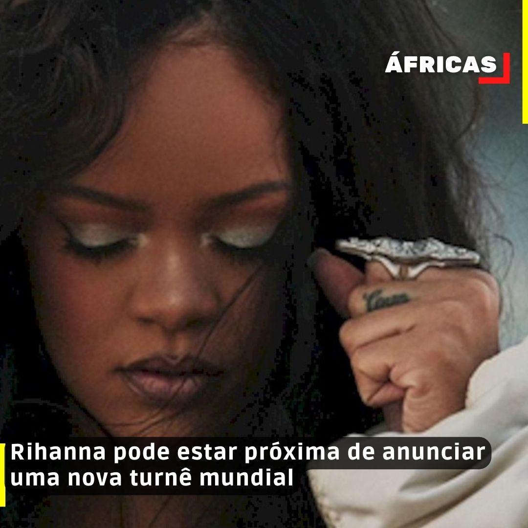 Rihanna pode estar próxima de anunciar uma nova turnê mundial