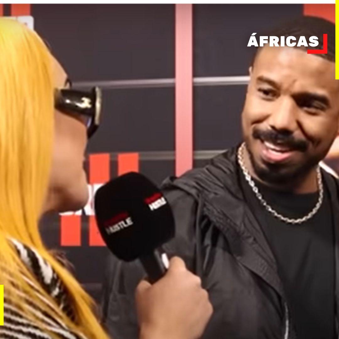VÍDEO | Michael B. Jordan encontra antiga colega de classe em estreia de “Creed III” e revida bullying