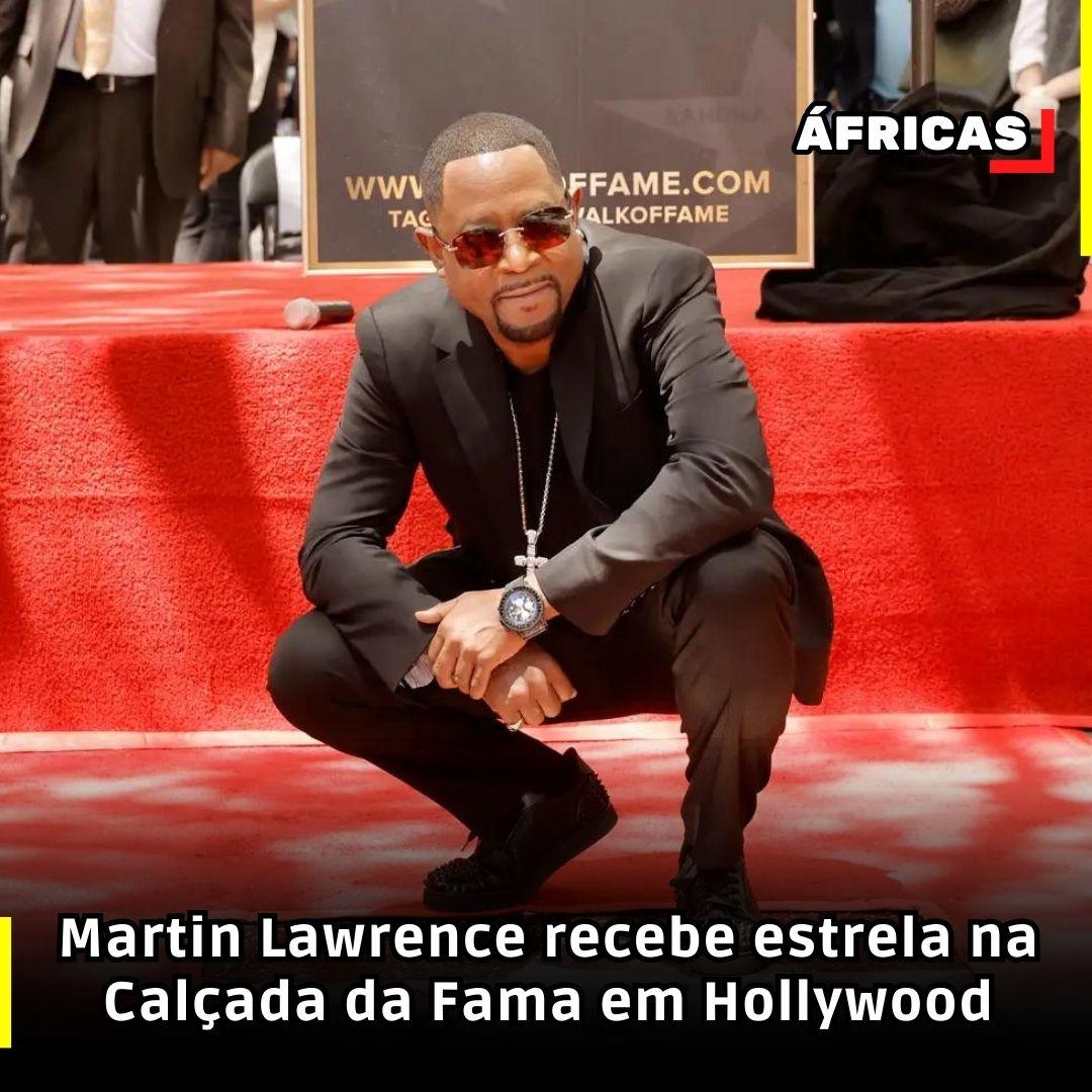 Martin Lawrence recebe estrela na Calçada da Fama em Hollywood