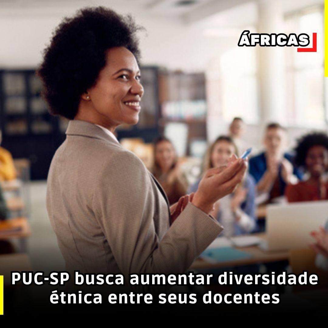 PUC-SP busca aumentar diversidade étnica entre seus docentes