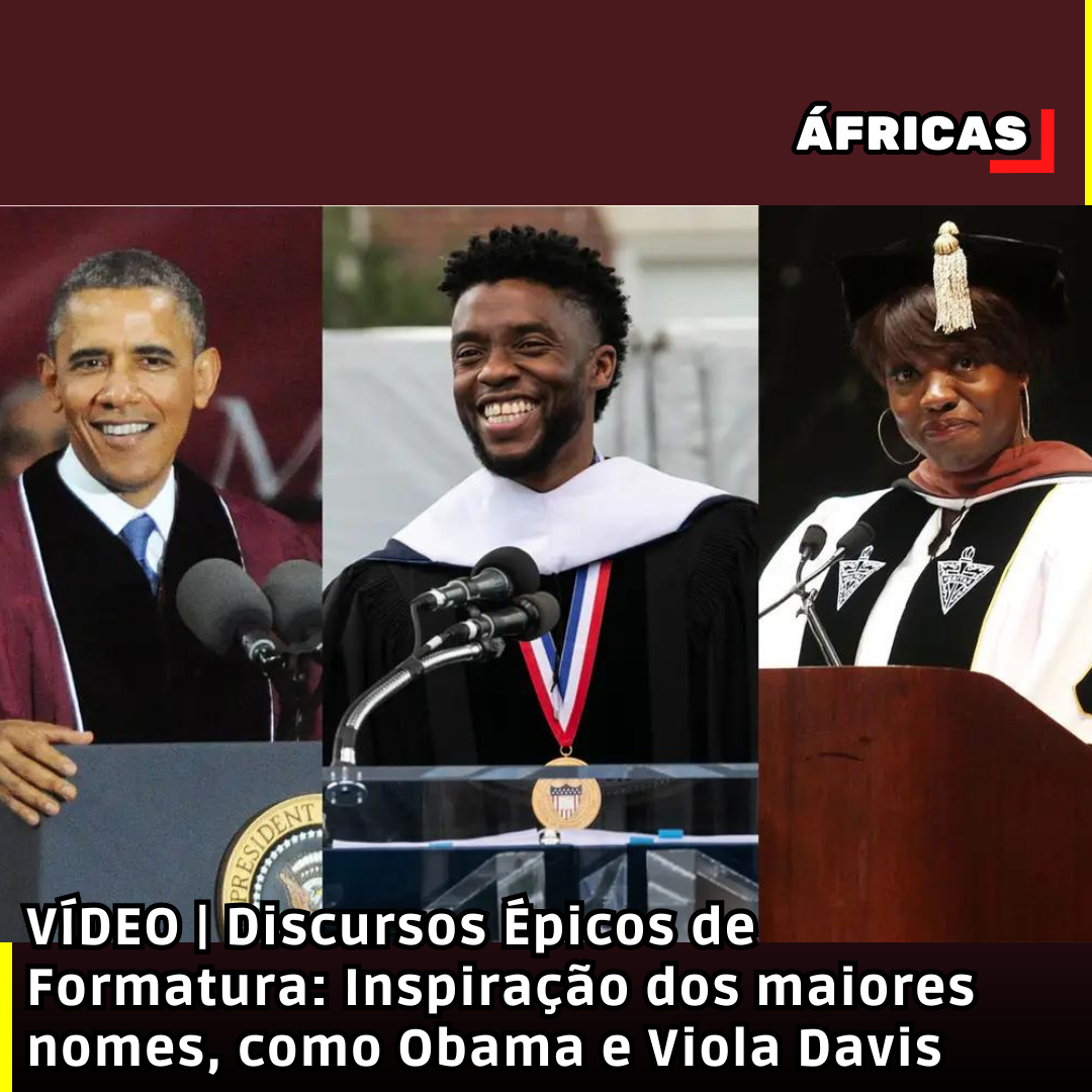 VÍDEO | Discursos Épicos de Formatura: Inspiração dos maiores nomes, como Obama e Viola Davis!