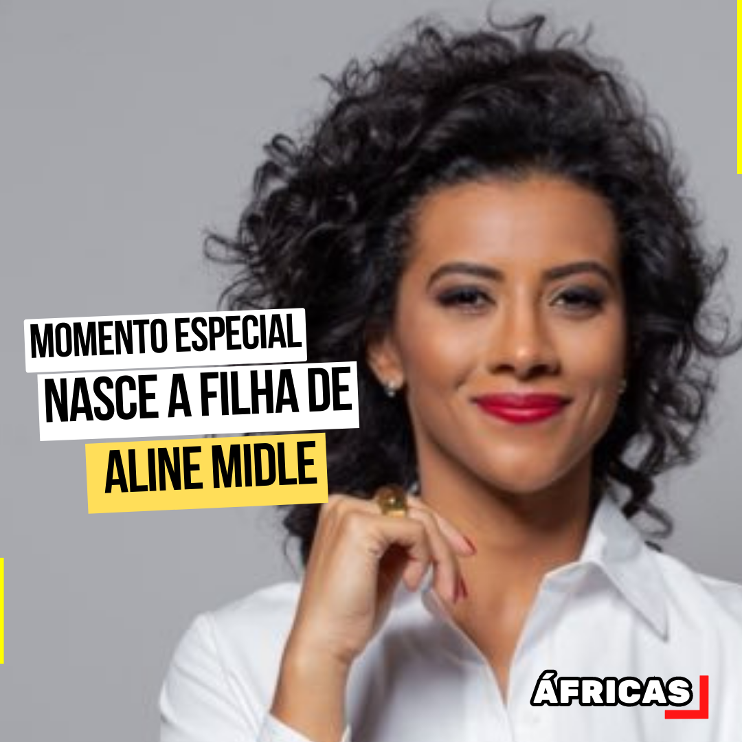 Aline Midlej celebra a chegada de sua primeira filha