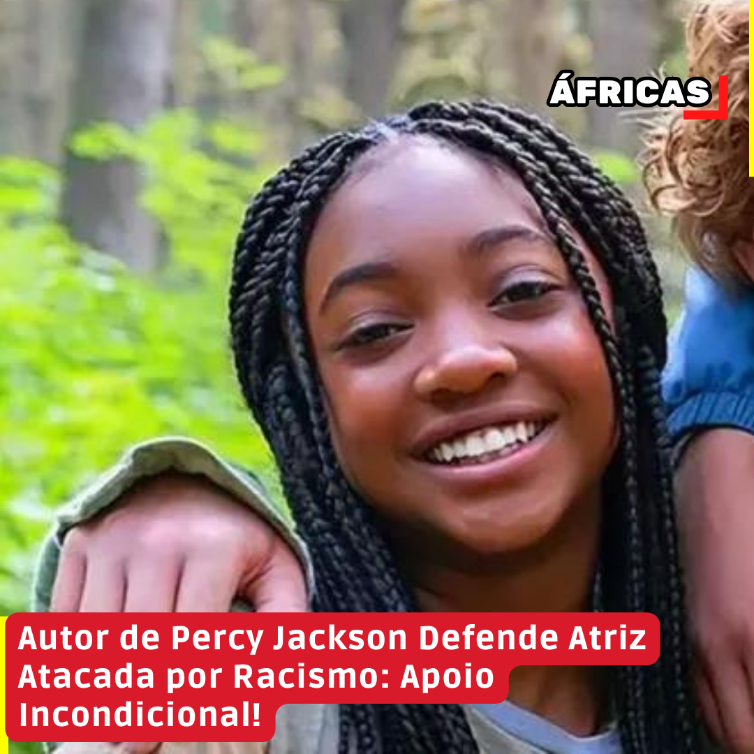 Autor de Percy Jackson Defende Atriz Atacada por Racismo: Apoio Incondicional!