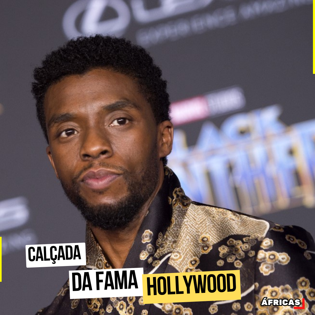 HOLLYWOOD HONRA CHADWICK BOSEMAN COM ESTRELA PÓSTUMA NA CALÇADA DA FAMA