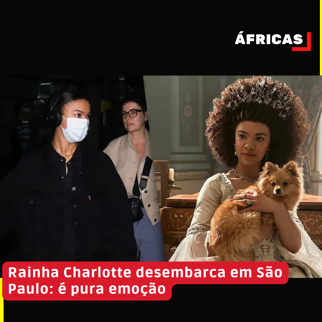 Rainha Charlotte desembarca em São Paulo: é pura emoção