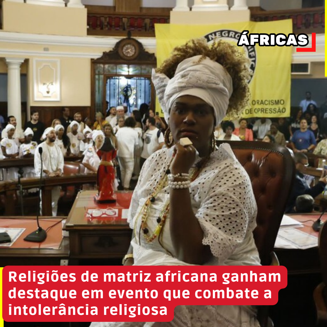 Religiões de matriz africana ganham destaque em evento que combate a intolerância religiosa