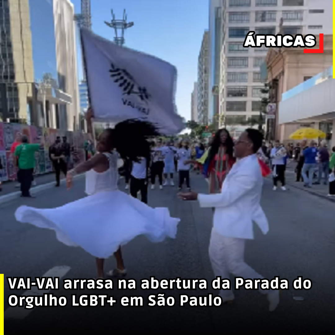 VAI-VAI arrasa na abertura da Parada do Orgulho LGBT+ em São Paulo