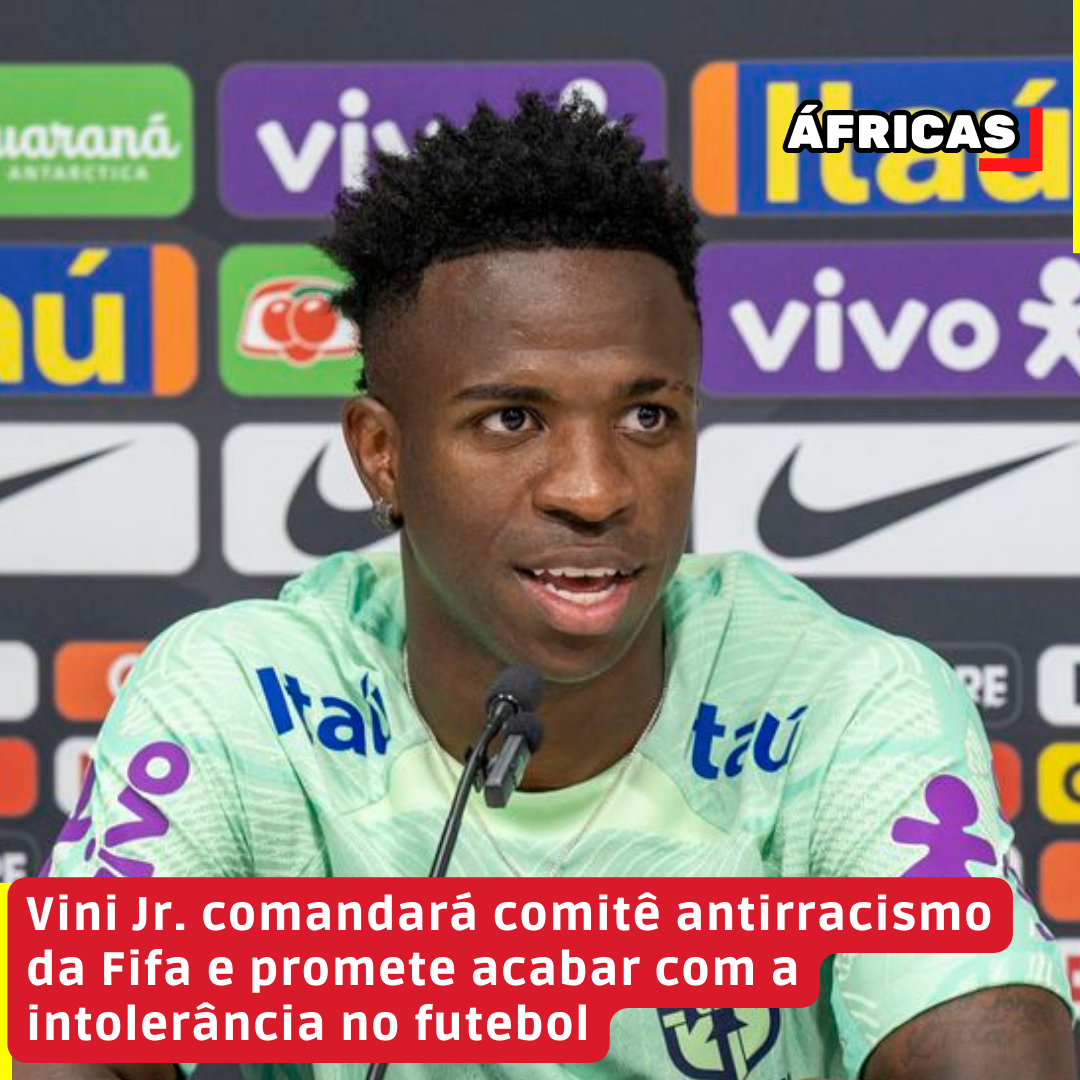Vini Jr. comandará comitê antirracismo da Fifa e promete acabar com a intolerância no futebol