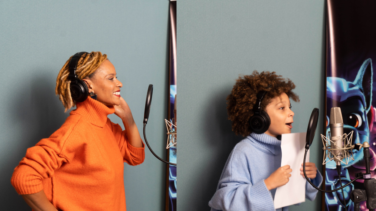 Aline Wirley, Igor Rickli e filho dublam personagens em filme Patrulha Canina