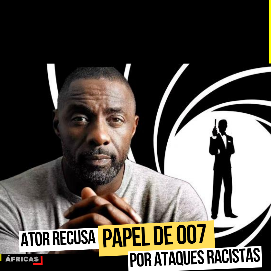 Ator Idris Elba recusa papel de 007 por polêmica racial