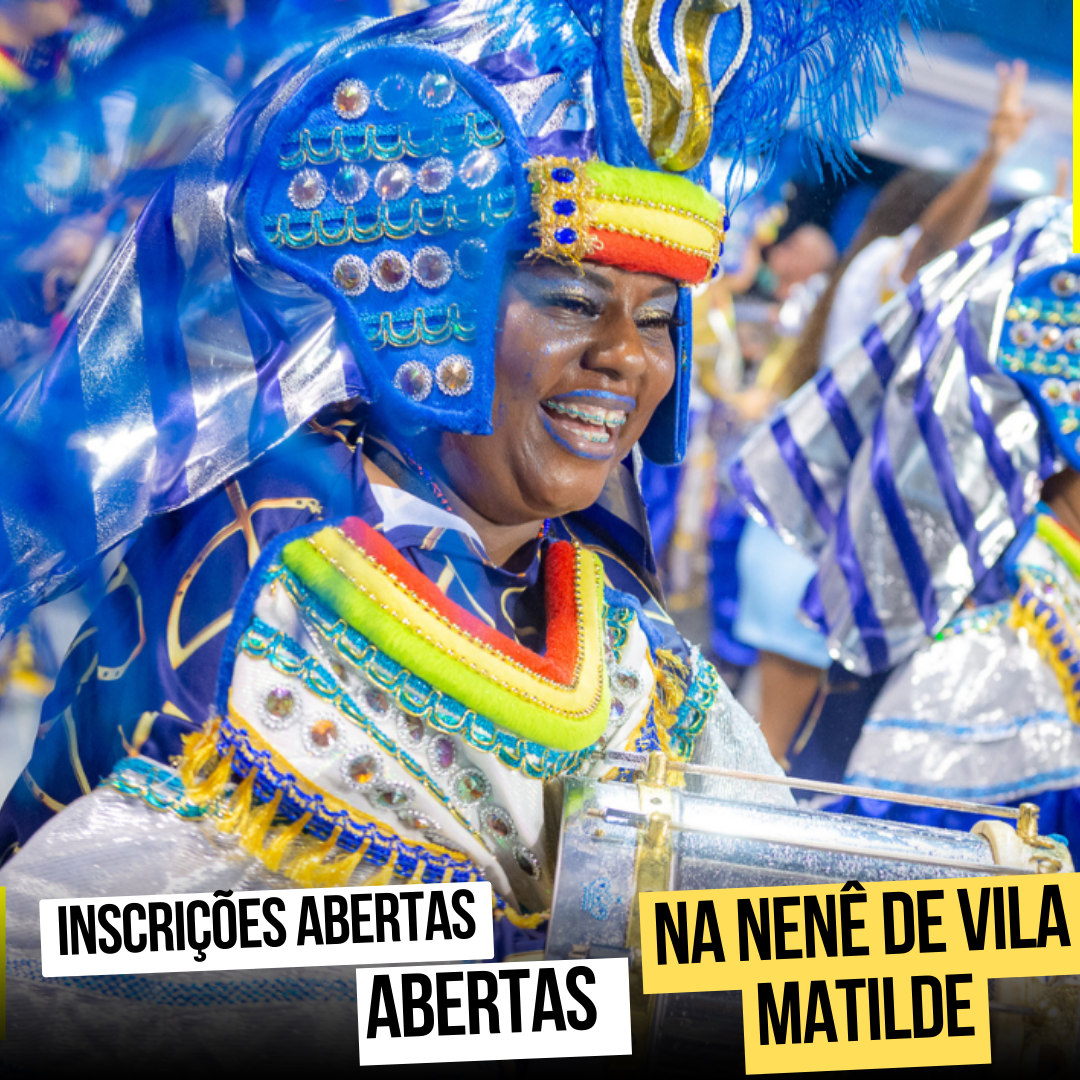 Seja um ritmista de destaque: Inscrições abertas na Nenê de Vila Matilde