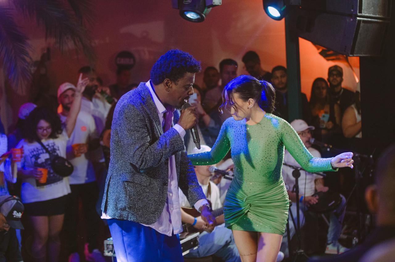 Seu Jorge e Mc Zaac marcam presença na 