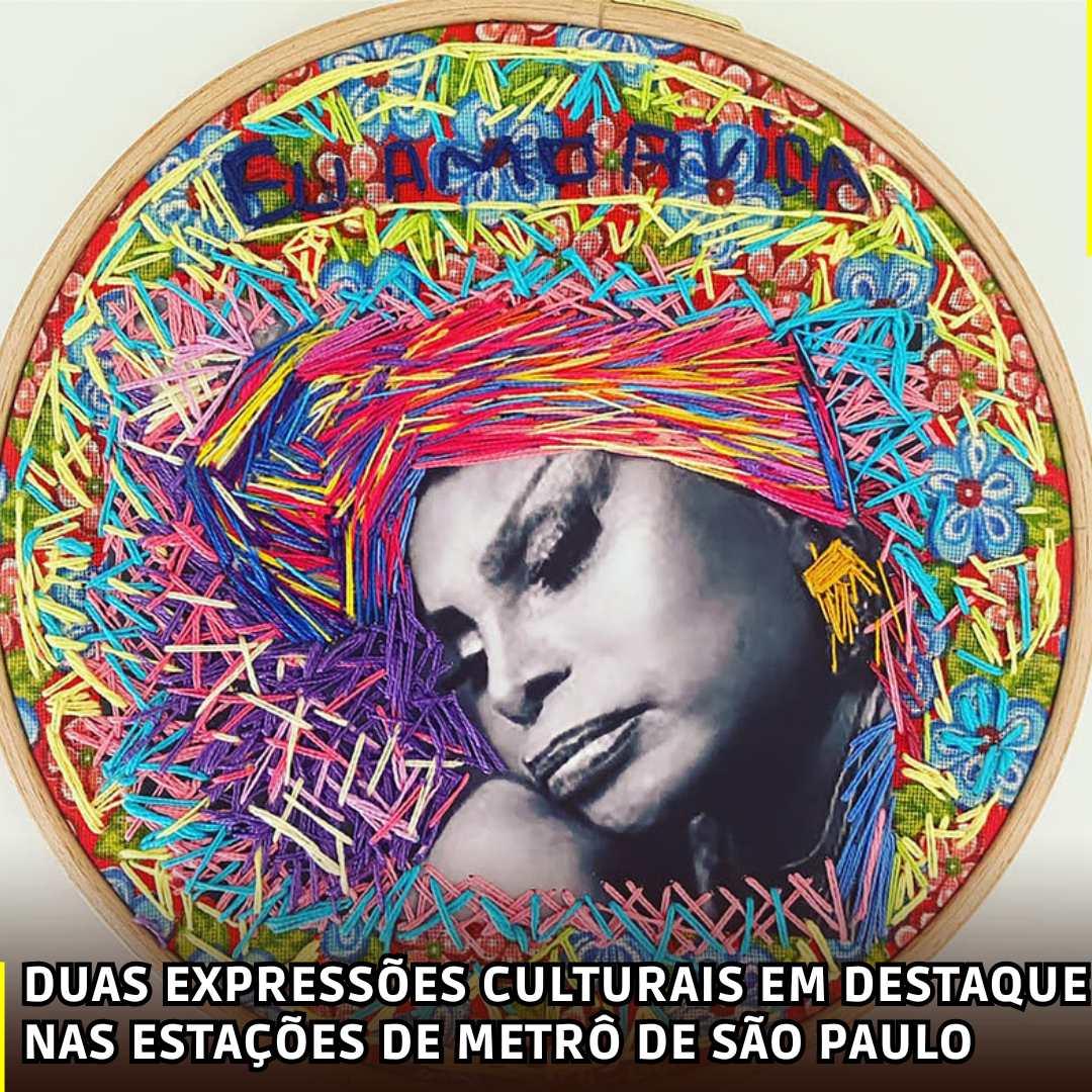 Duas Expressões Culturais em Destaque nas Estações de Metrô de São Paulo
