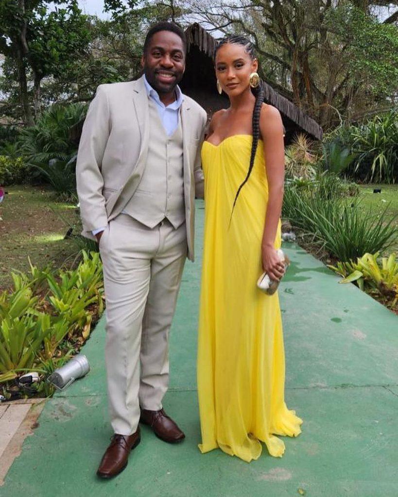 Larazo e Tais Araujo