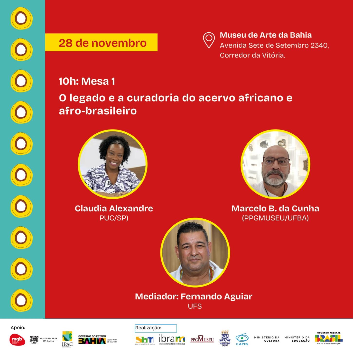 Mesa 2 terá a jornalista e pesquisadora Claudia Alexandre