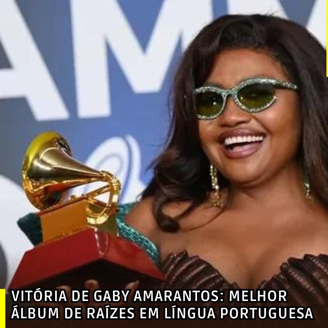 Vitória de Gaby Amarantos: Melhor Álbum de Raízes em Língua Portuguesa
