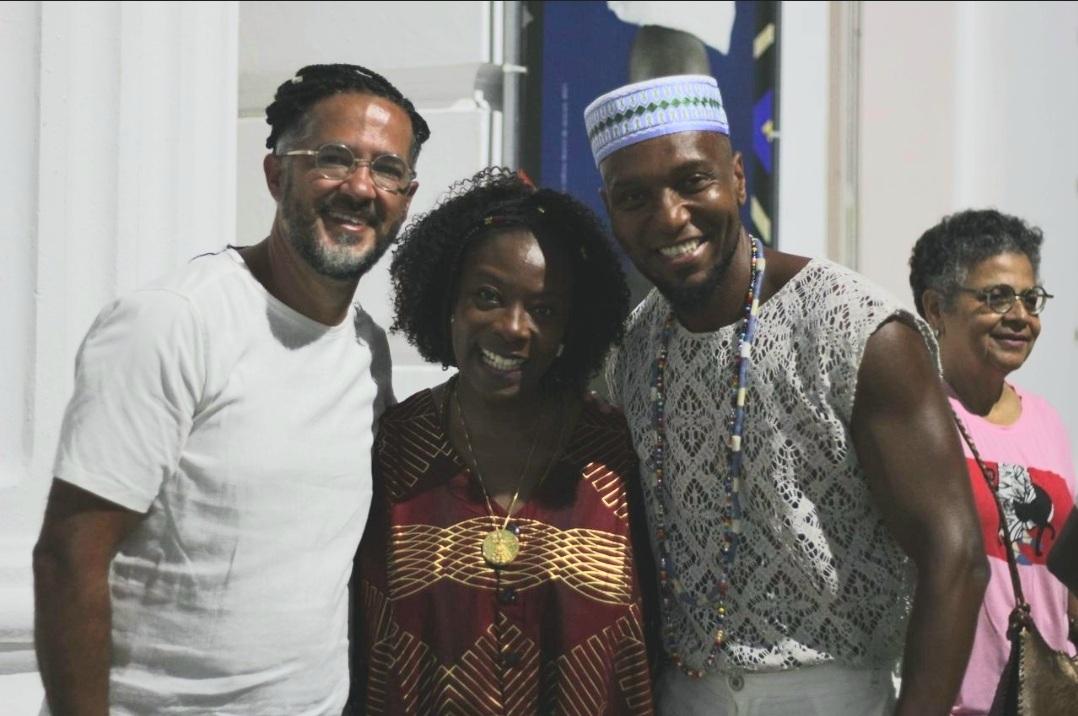 Fabio Mariano, Claudia e Baba Rodney William