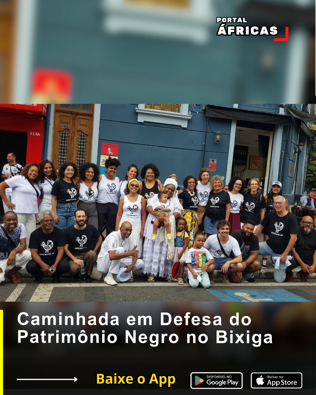 Caminhada em Defesa do Patrimônio Negro no Bixiga