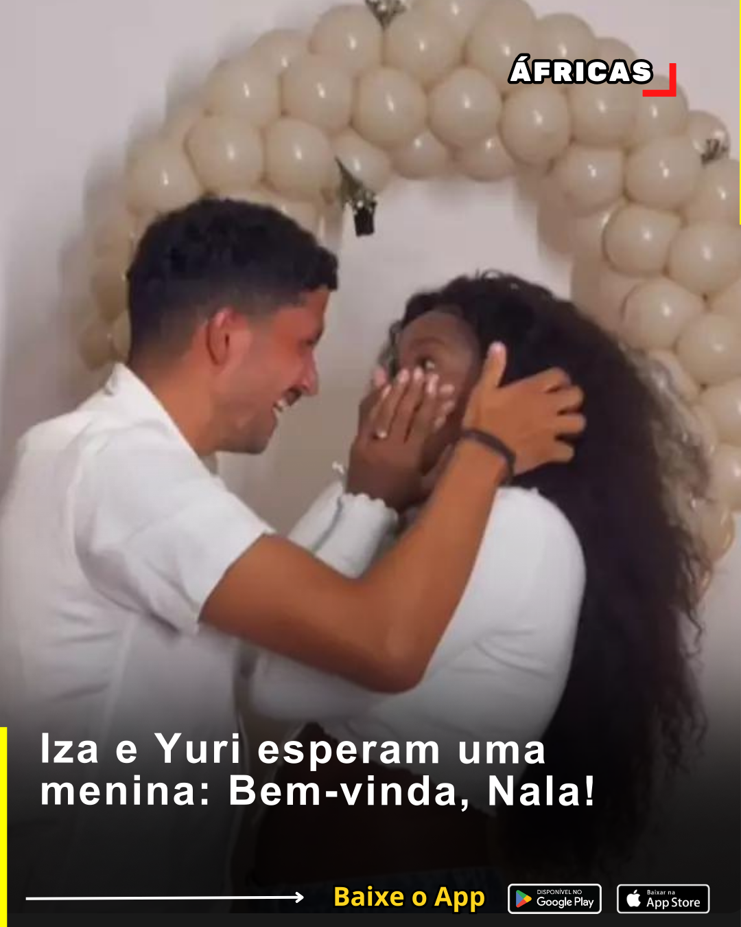 Iza e Yuri esperam uma menina: Bem-vinda, Nala!