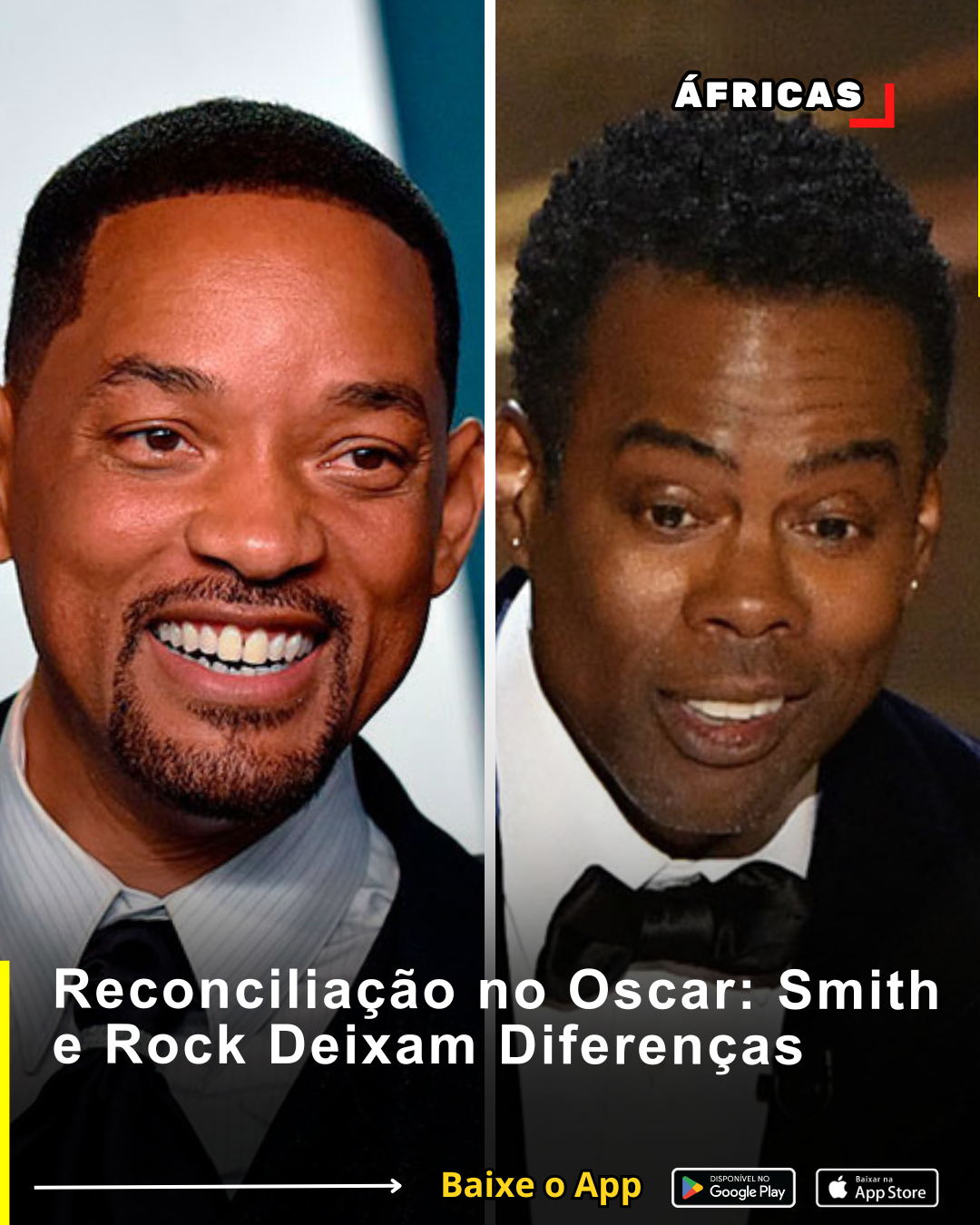 Reconciliação no Oscar: Smith e Rock Deixam Diferenças