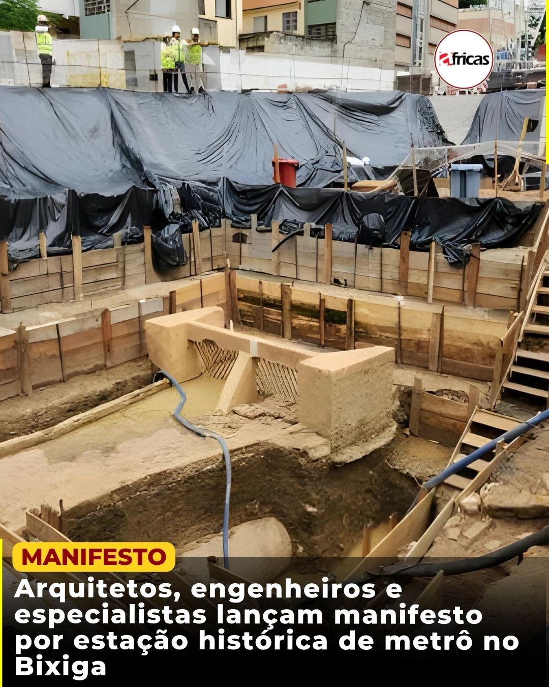 Arquitetos, engenheiros e especialistas em patrimônio lançam manifesto por estação histórica de metrô no Bixiga