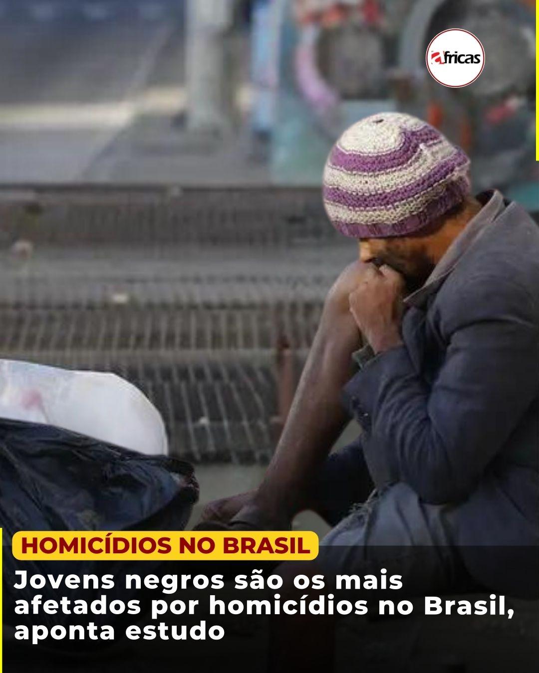 Jovens negros são os mais afetados por homicídios no Brasil, aponta estudo