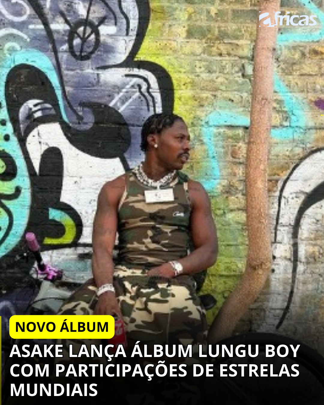 Asake Lança Álbum Lungu Boy com Participações de Estrelas Mundiais