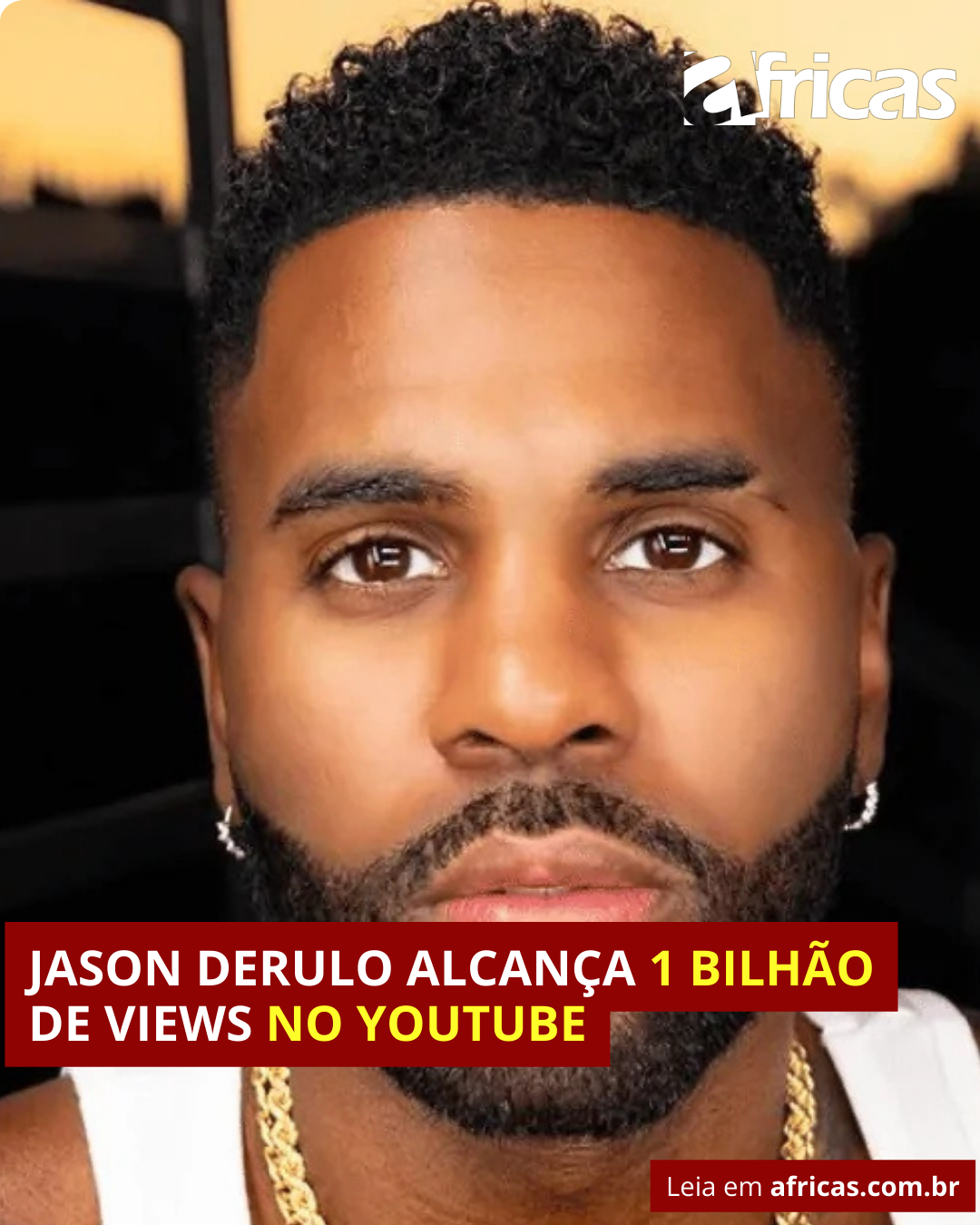 Jason Derulo alcança 1 bilhão de views no YouTube