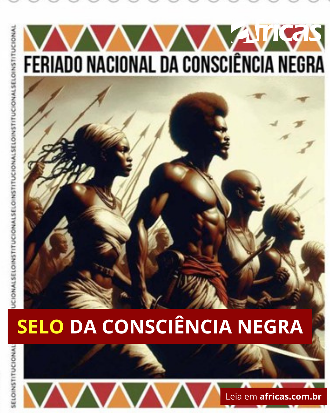 Lançamento do selo em celebração ao 20 de Novembro