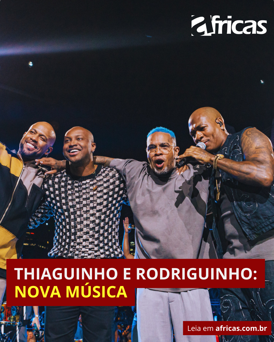 Thiaguinho e Rodriguinho no Novo Sucesso do Pagode