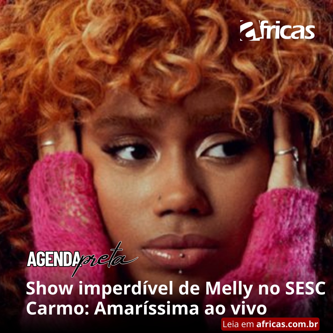 Show imperdível de Melly no SESC Carmo: Amaríssima ao vivo