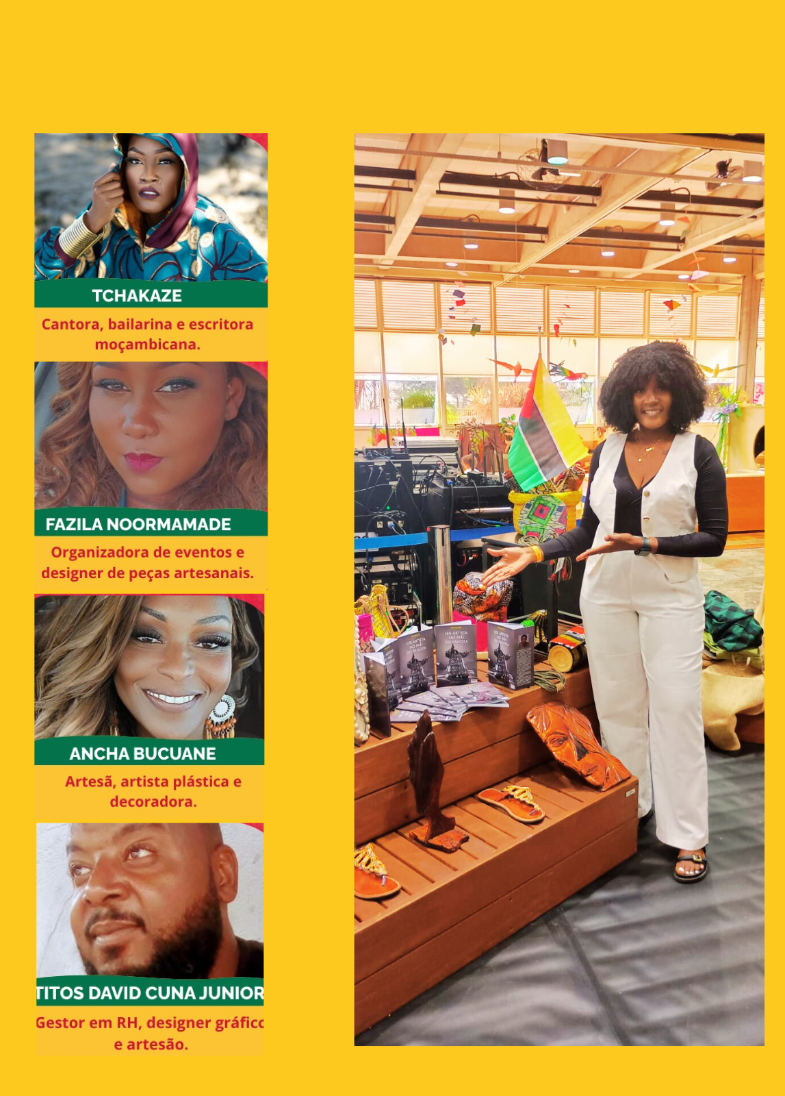 CONEXÃO AFRO: Artistas de Moçambique chegam a Araraquara!