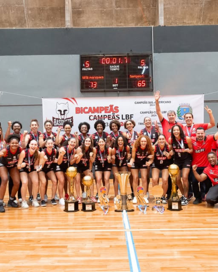 É FINAL DA LBF! SESI Araraquara enfrenta Sampaio Corrêa