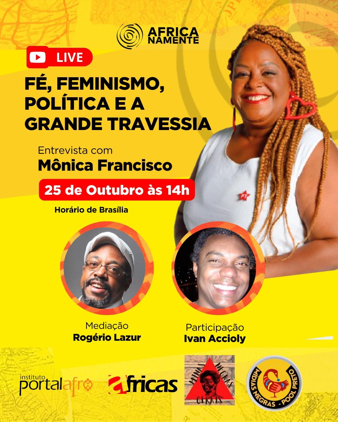 Monica Francisco: Pastora e Deputada em conversa ao vivo