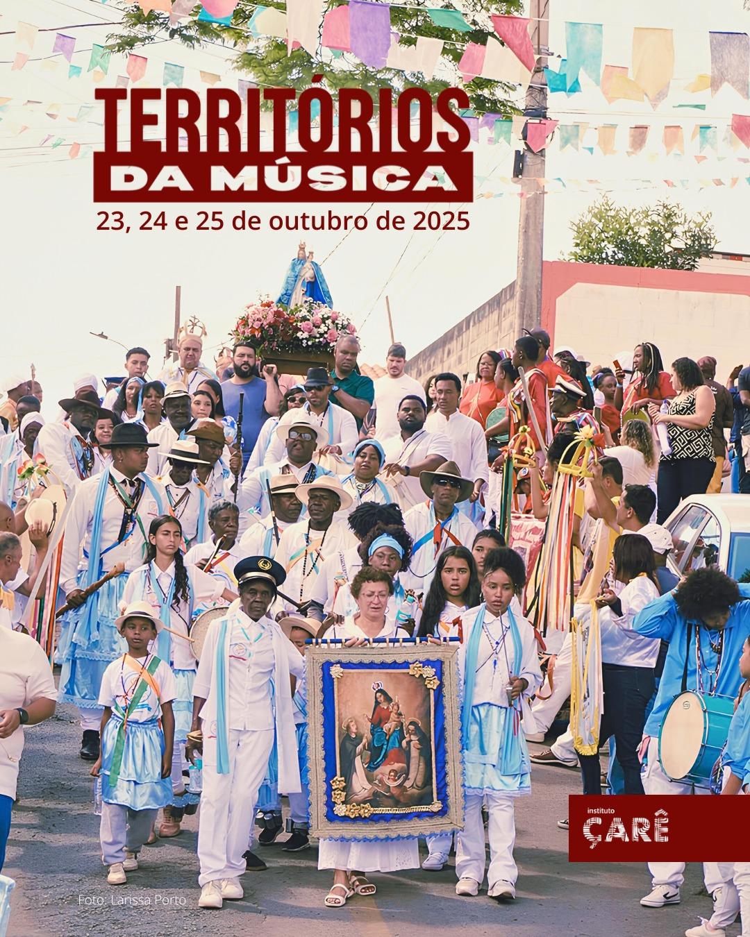 “Territórios Da Música” Celebra Heranças Sonoras Das Diásporas Afro-Brasileiras Em Três Dias De Programação Gratuita No Instituto Çarê