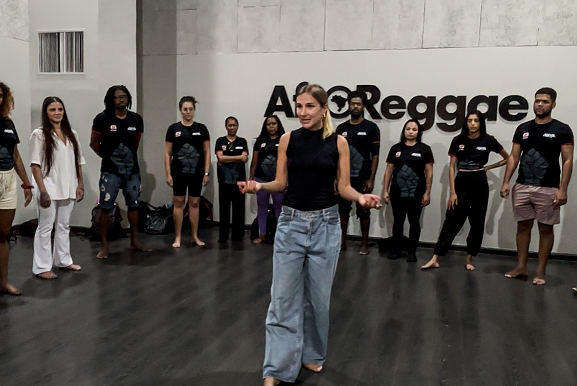 O Grupo Cultural AfroReggae realizou mais um workshop do Curso de Formação de Atores e Atrizes para o Audiovisual