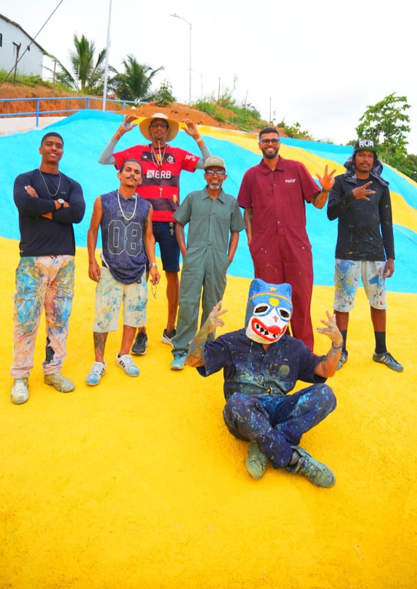 Ipojuca tem arte urbana: 1º megamural no município alegra vidas destacando cultura local e pertencimento 