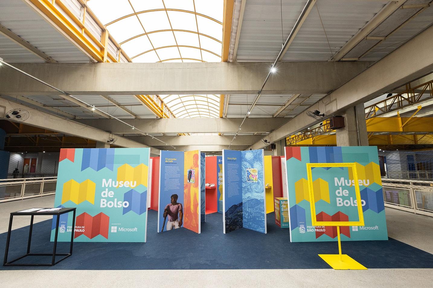 “Museu de Bolso” já começou no CEU Sapopemba e recebe público com experiências de arte, tecnologia e imersão