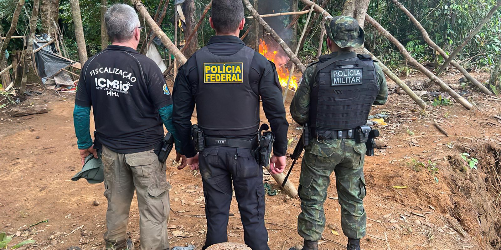 Polícia Federal intensifica combate a garimpos ilegais no Amapá e Pará
