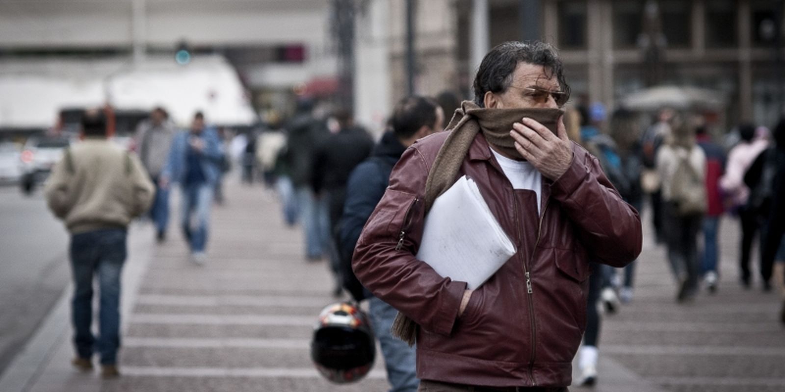 Inmet alerta para chuvas e queda de temperaturas nesta segunda-feira