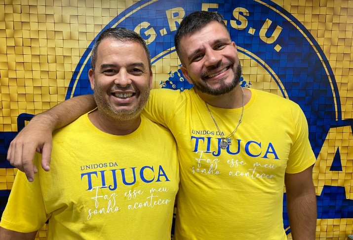 André Gonçalves e Gabriel Mello detalham planos para a direção de carnaval da Unidos da Tijuca